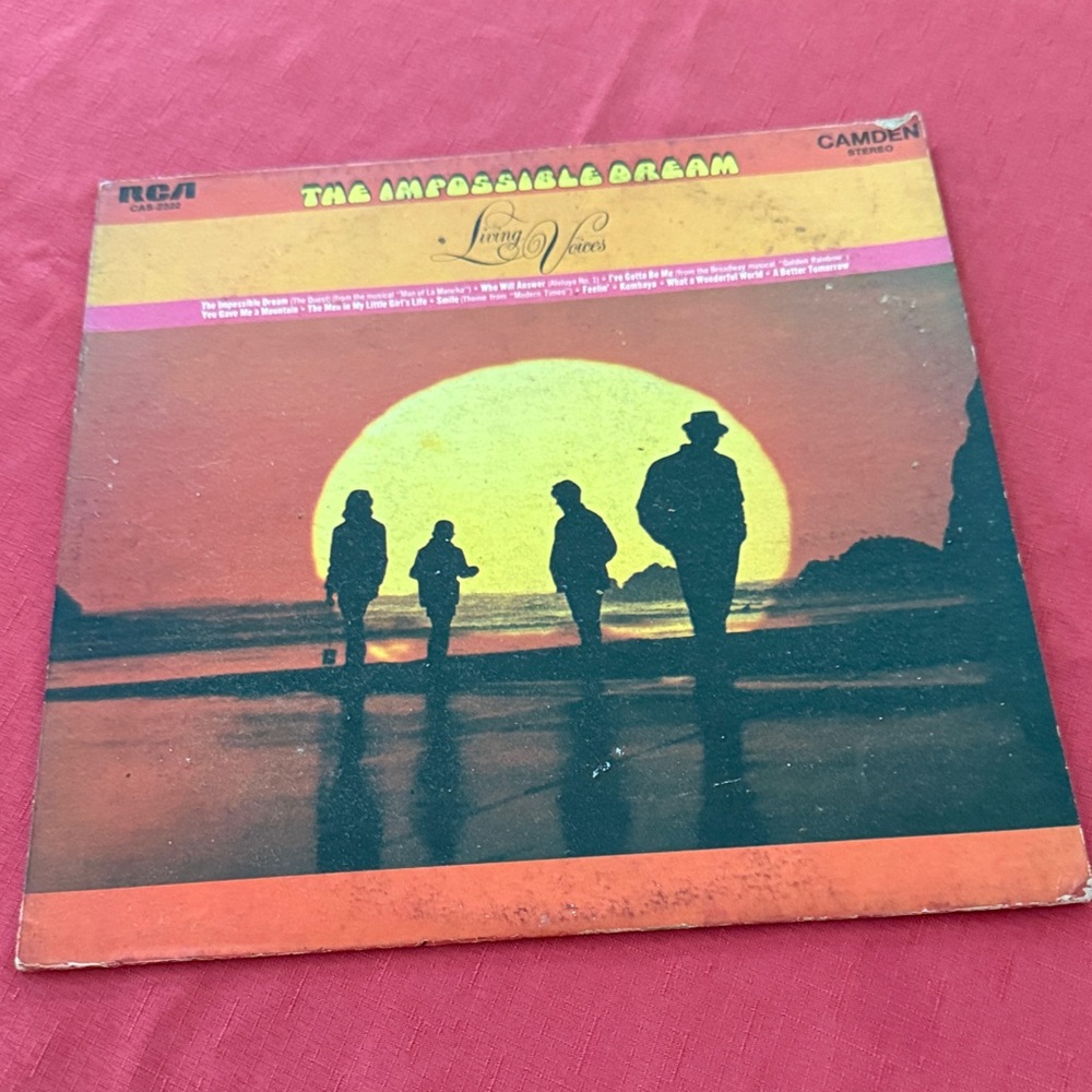 RCA Camden Vinyl Record - Living Voices